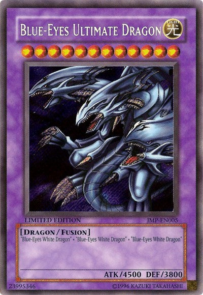 Blue-Eyes Ultimate Dragon (Secret) (JMP-EN005) [Shonen Jump Magazine Promos]