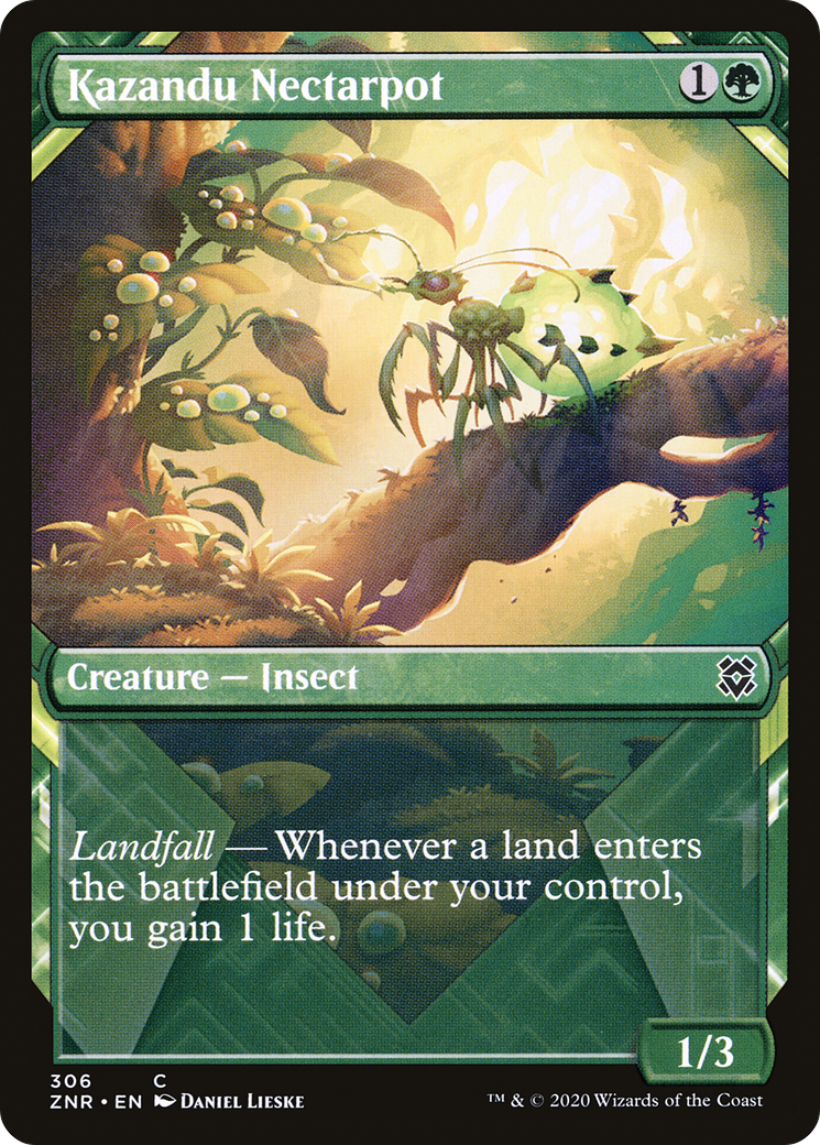Kazandu Nectarpot (Showcase) (ZNR-306) - Zendikar Rising: (Showcase)