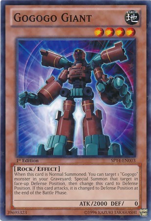 Gogogo Giant (Starfoil) (SP14-EN003) [Star Pack 2014]