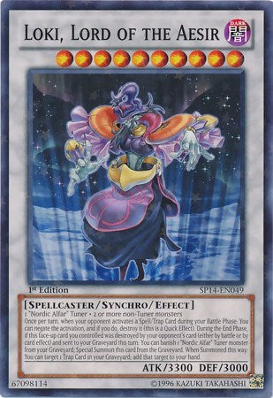 Loki, Lord of the Aesir (Starfoil) (SP14-EN049) [Star Pack 2014]