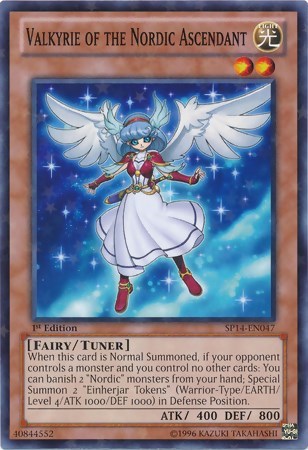 Valkyrie of the Nordic Ascendant (Starfoil) (SP14-EN047) [Star Pack 2014]
