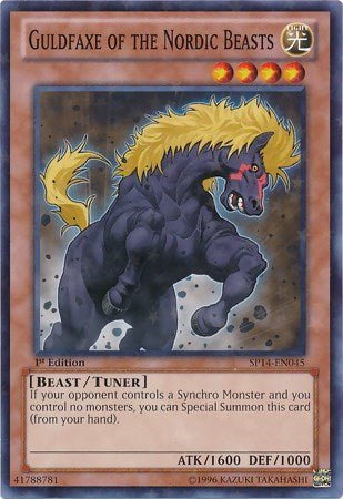 Guldfaxe of the Nordic Beasts (Starfoil) (SP14-EN045) [Star Pack 2014]