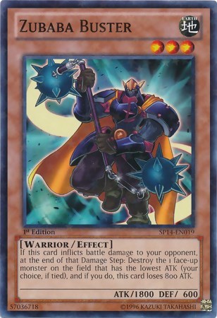 Zubaba Buster (Starfoil) (SP14-EN019) [Star Pack 2014]