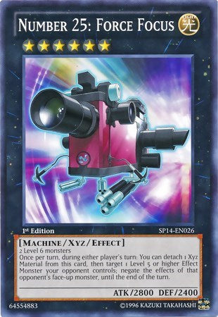 Number 25: Force Focus (Starfoil) (SP14-EN026) [Star Pack 2014]