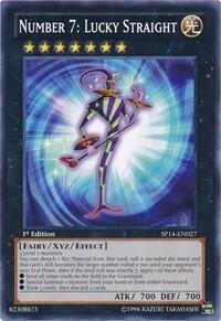 Number 7: Lucky Straight (SP14-EN027) [Star Pack 2014]