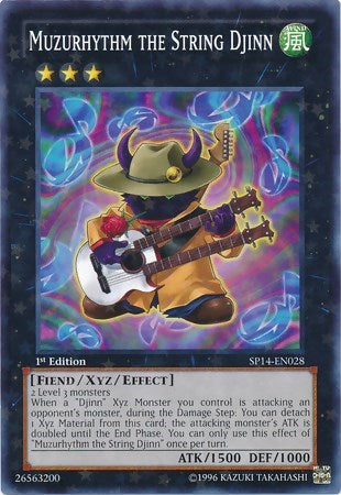 Muzurhythm the String Djinn (Starfoil) (SP14-EN028) [Star Pack 2014]