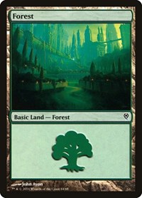 Forest (84) (84) [Duel Decks: Jace vs. Vraska]
