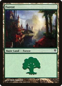 Forest (86) (86) [Duel Decks: Jace vs. Vraska]