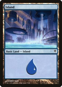 Island (37) (37) [Duel Decks: Jace vs. Vraska]