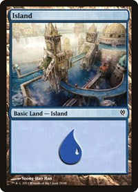 Island (38) (38) [Duel Decks: Jace vs. Vraska]
