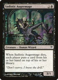 Sadistic Augermage (52) [Duel Decks: Jace vs. Vraska]