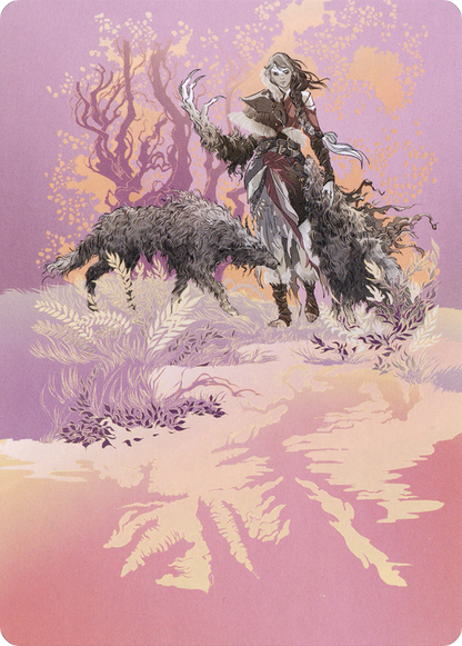Arlinn, the Pack's Hope // Arlinn, the Pack's Hope (AMID-003) - Midnight Hunt Art Series (Borderless)