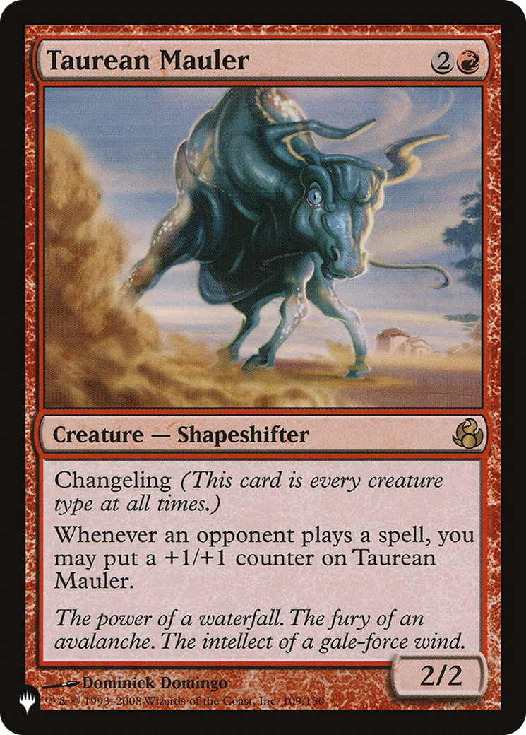 Taurean Mauler (MOR) (LIST-MOR-109) - The List