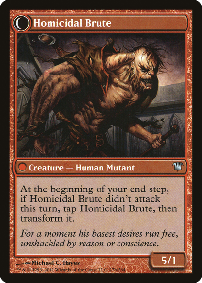 Civilized Scholar (ISD-047) - Innistrad: (Double Faced Transform) Foil