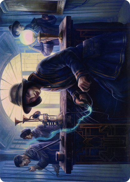 Wiretapping // Wiretapping (ASNC-015) - New Capenna Art Series (Borderless)