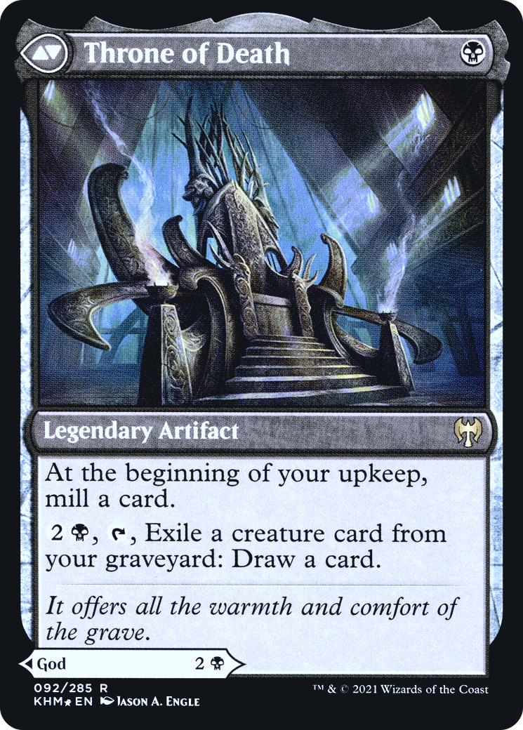 Egon, God of Death (PRE-92S) - Kaldheim Promos Foil
