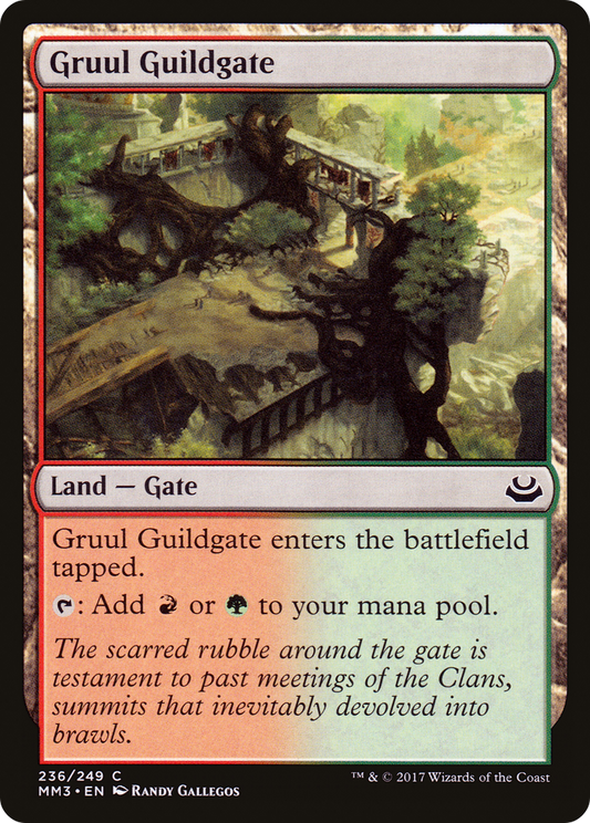 Gruul Guildgate (MM3-236) - Modern Masters 2017