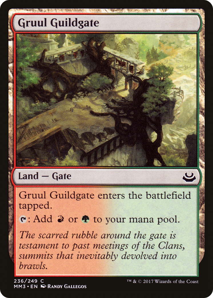 Gruul Guildgate (MM3-236) - Modern Masters 2017 Foil