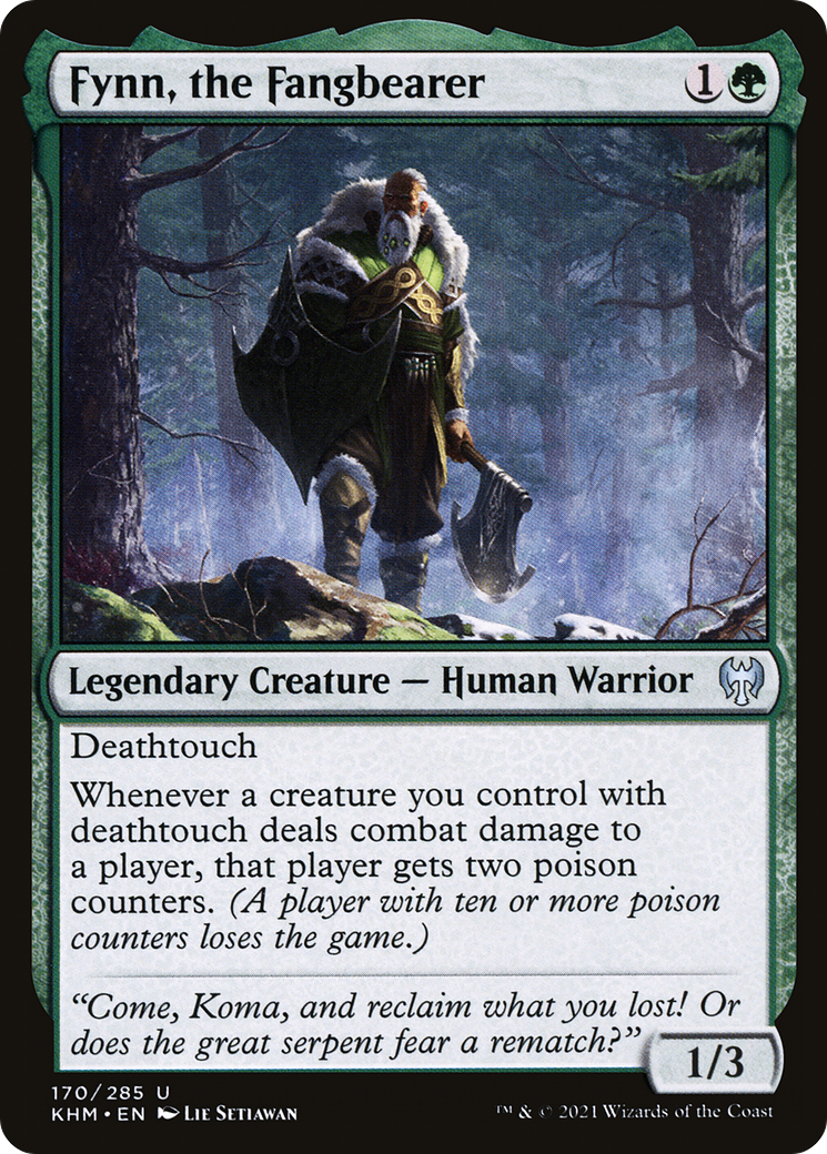 Fynn, the Fangbearer (KHM-170) - Kaldheim
