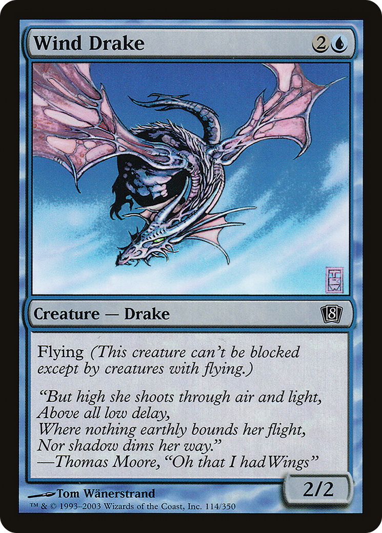 Wind Drake (8ED-114★) - 8th Edition Foil