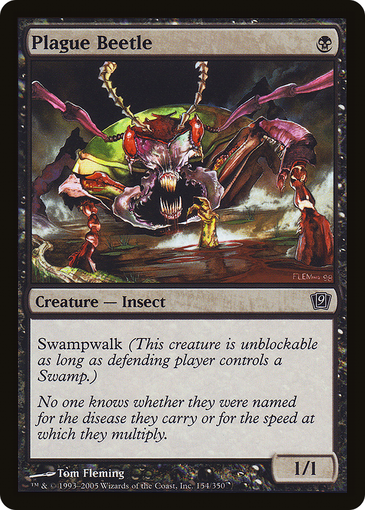 Plague Beetle (9ED-154★) - 9th Edition