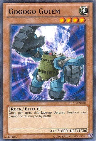 Gogogo Golem (Blue) (DL15-EN010) [Duelist League Promo]