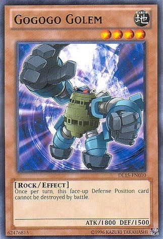 Gogogo Golem (Green) (DL15-EN010) [Duelist League Promo]