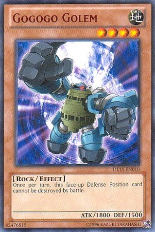 Gogogo Golem (Red) (DL15-EN010) [Duelist League Promo]