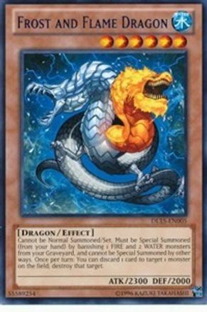 Frost and Flame Dragon (Blue) (DL15-EN005) - Duelist League Promo Unlimited