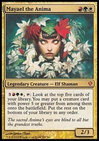 Mayael the Anima (Commander 2013) (199) [Oversize Cards]