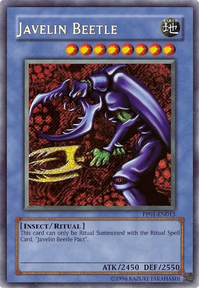 Javelin Beetle (Secret Rare) (PP01-EN013) [Premium Pack 1]