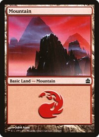 Mountain (312) (312) [Commander]