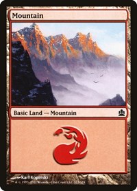 Mountain (313) (313) [Commander]