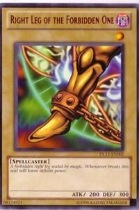 Right Leg of the Forbidden One (Red) (DL11-EN002) [Duelist League Promo]