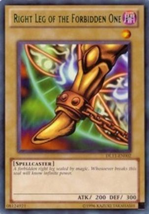 Right Leg of the Forbidden One (Blue) (DL11-EN002) - Duelist League Promo Unlimited