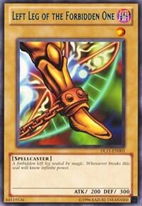 Left Leg of the Forbidden One (Blue) (DL11-EN003) [Duelist League Promo]