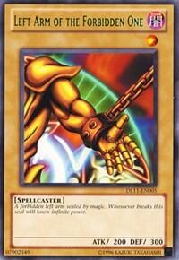 Left Arm of the Forbidden One (Green) (DL11-EN005) [Duelist League Promo]
