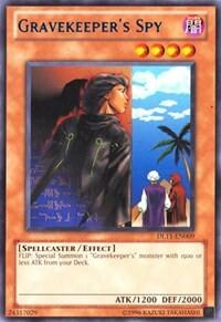 Gravekeeper's Spy (Blue) (DL11-EN009) [Duelist League Promo]