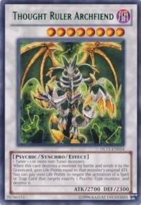 Thought Ruler Archfiend (Blue) (DL11-EN014) [Duelist League Promo]