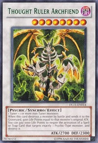 Thought Ruler Archfiend (Green) (DL11-EN014) [Duelist League Promo]