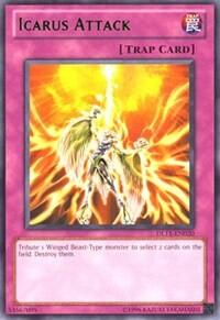Icarus Attack (Green) (DL11-EN020) [Duelist League Promo]