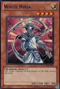 White Ninja (Blue) (DL13-EN009) [Duelist League Promo]