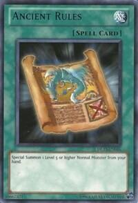 Ancient Rules (Blue) (DL13-EN016) [Duelist League Promo]