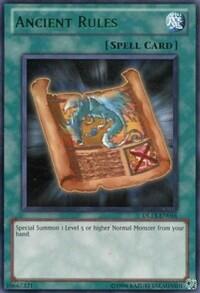 Ancient Rules (Green) (DL13-EN016) [Duelist League Promo]