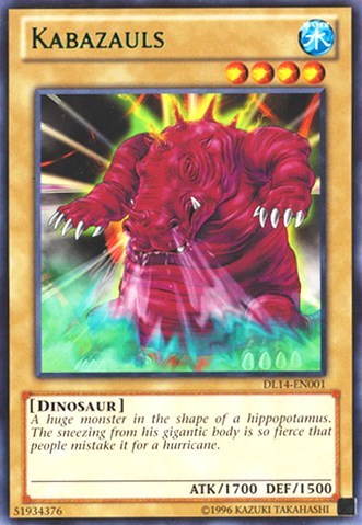 Kabazauls (Green) (DL14-EN001) [Duelist League Promo]
