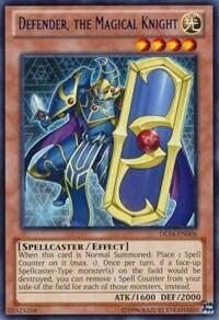 Defender, the Magical Knight (Blue) (DL14-EN006) [Duelist League Promo]