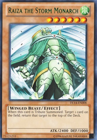 Raiza the Storm Monarch (Green) (DL14-EN008) [Duelist League Promo]