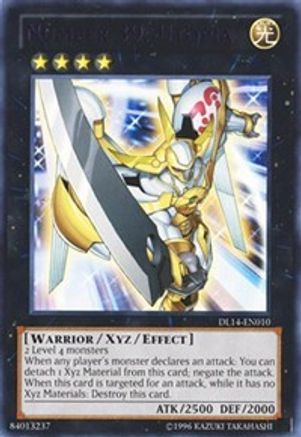 Number 39: Utopia (Purple) (DL14-EN010) - Duelist League Promo Unlimited