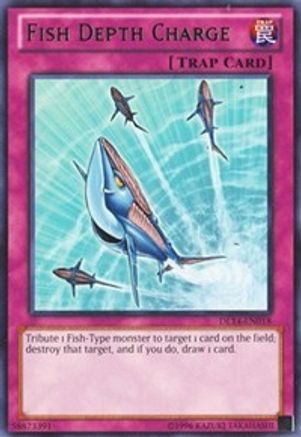 Fish Depth Charge (Green) (DL14-EN018) - Duelist League Promo Unlimited