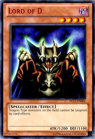 Lord of D. (Red) (DL17-EN001) [Duelist League Promo]